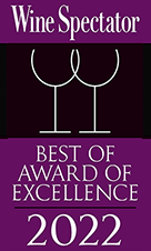 Wine Spectator Best of Award of Excellence 2022